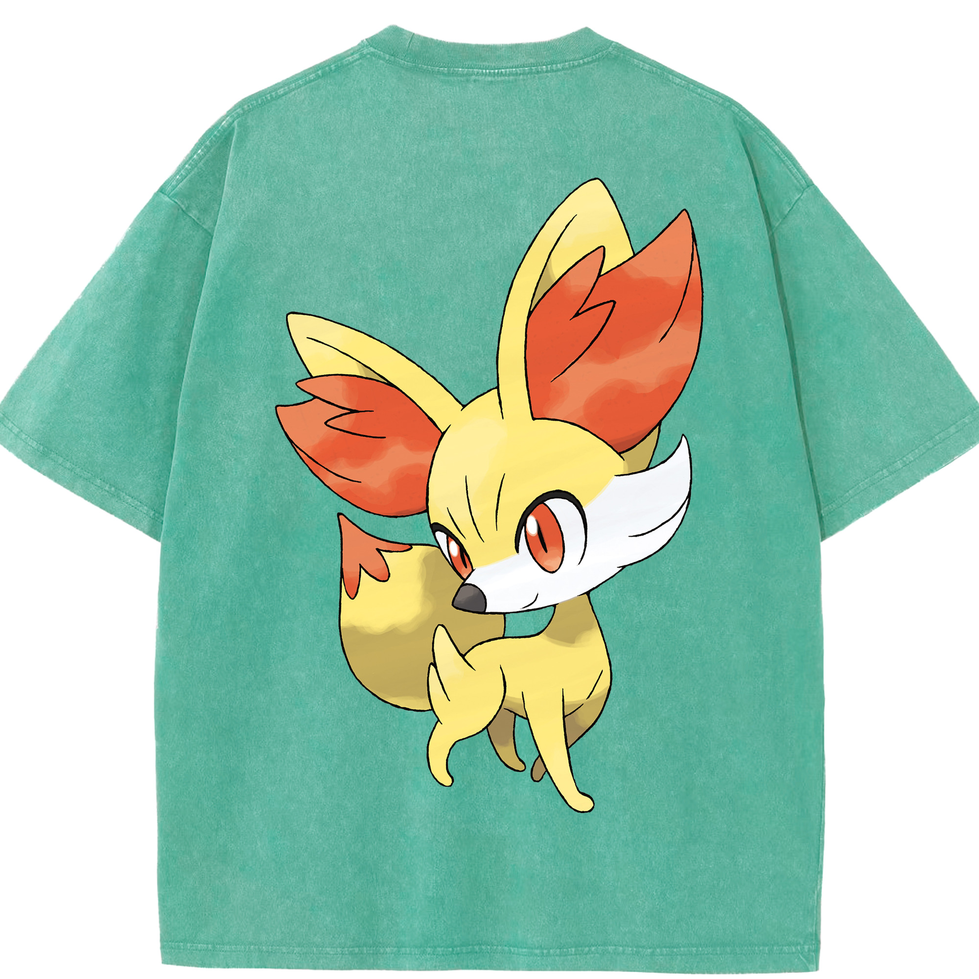 （画像用） ポケットモンスター Pokémon 綿100% ヴィンテージ風 半袖Tシャツ（背面プリント）